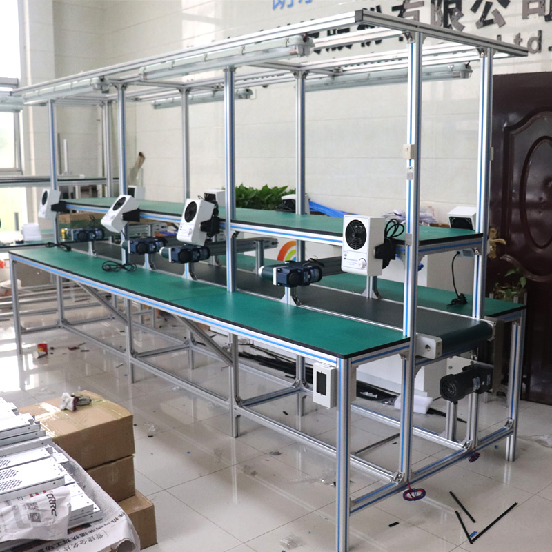 Aluminum extrusion tube Kind of factory floor workstations aluminum profile Pipeline industrial workbench